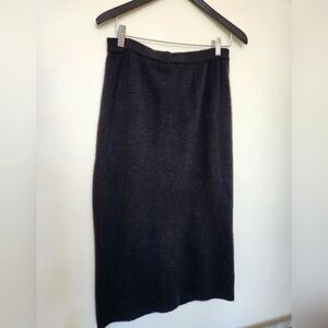 Lambswool and Angora Sweater Skirt Vintage